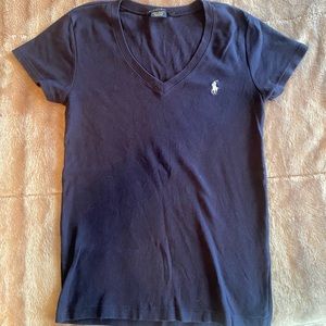 Women’s blue Ralph Lauren Tshirt m medium